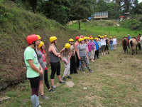 Lexi's 2016 trip to Costa Rica Horseback riding